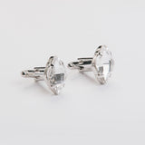 Gemelos "MIRROR" con piedra Swarovski®