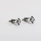 Gemelos "S SQUARE" con piedra Swarovski®