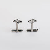 Gemelos "S SQUARE" con piedra Swarovski®