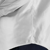 Camisa diplomática "MILANO" con tejido de trama oblicua