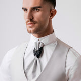 Vestido de cuello mandarín "Kim Soo"