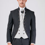 Vestido de cuello mandarín "Kim Soo"