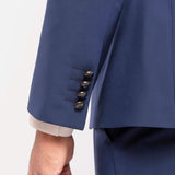 Traje con cuello mao "Royal Flame"