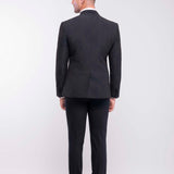 Traje con cuello mao "Silent Refinement"