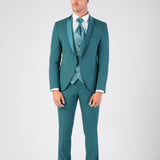  Traje con solapa chal "Tide Elegance"