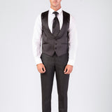 Vestido formal totalmente negro