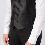  Esmoquin con solapa chal "Noir Allure"